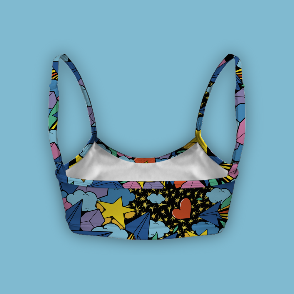 Brassière Bretelles Droites Cosmic Love