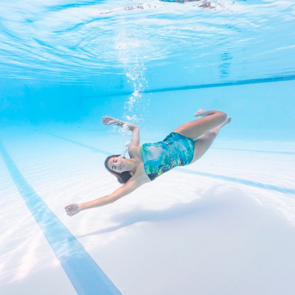 Maillot de Bain 1 pièce Jade / Riviera