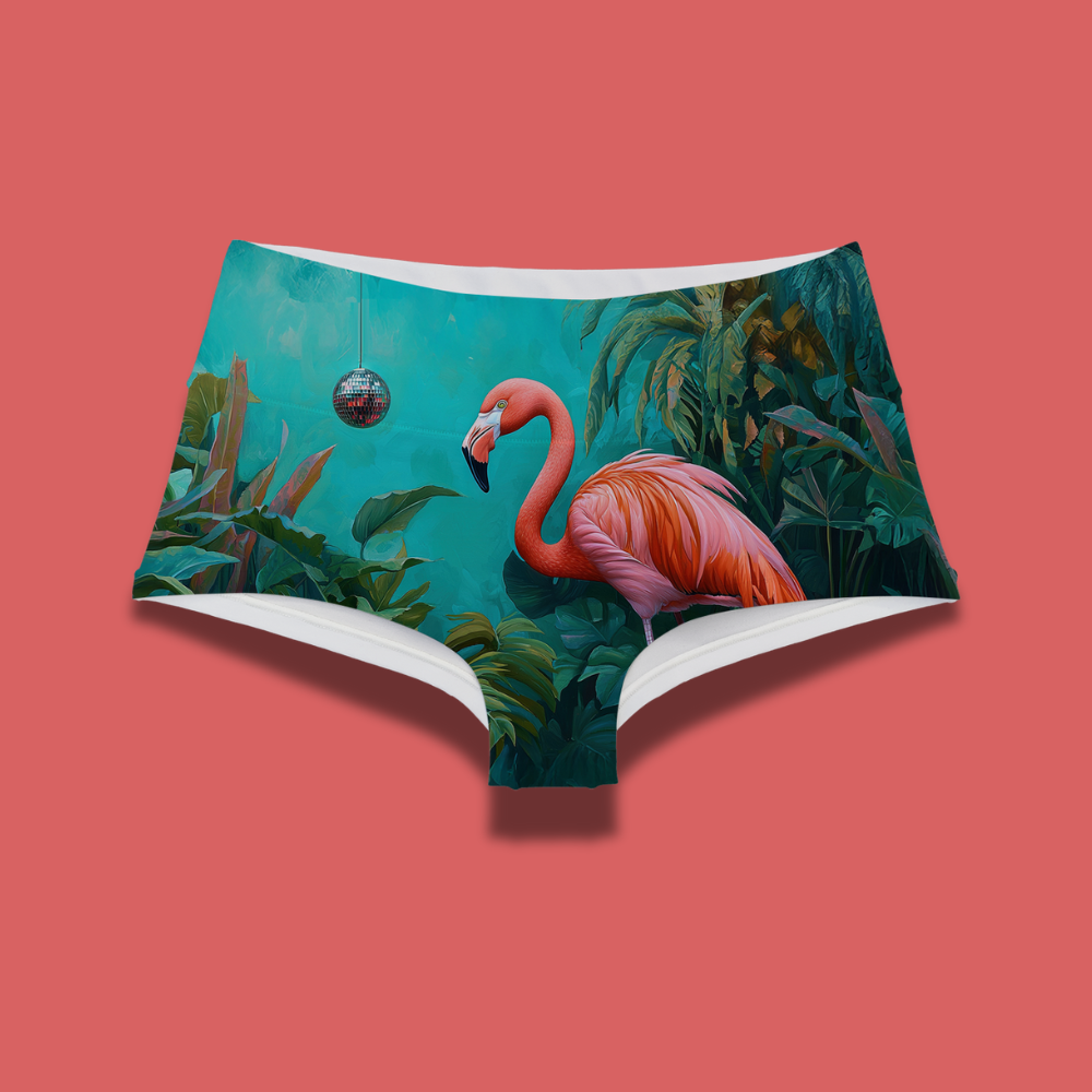 Shorty Flamant Chic